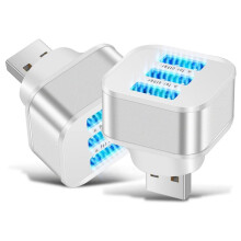 Bärbar USB-laddare med 3 portar för telefoner, hemmakontor och resor
