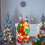 Snowman Christmas Window Light Decoration with Suction Cups 6