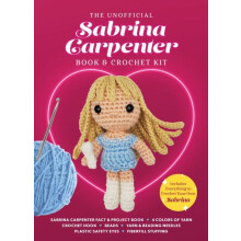 The Unofficial Sabrina Carpenter Book and Crochet Kit Includes Everyth
