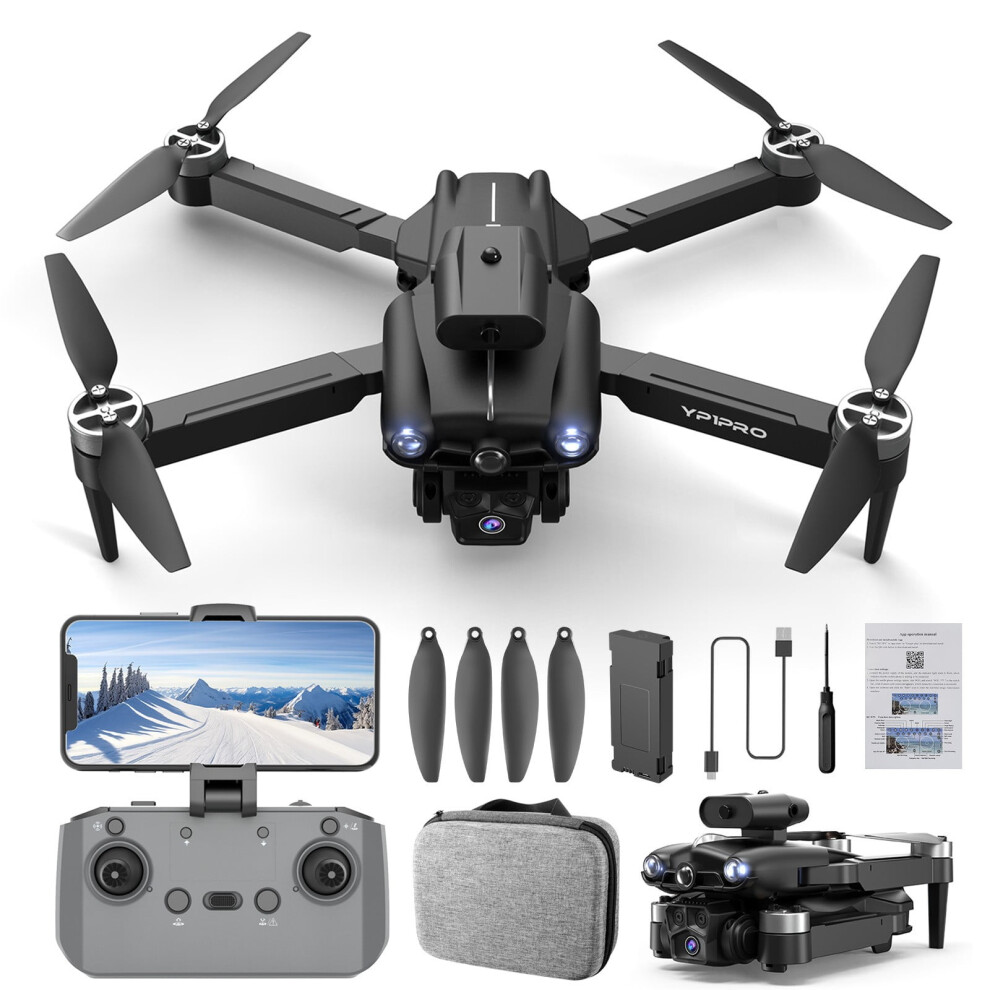Brushless Motor Drone With 5 Cameras 4K Fpv 9336866921953