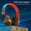 Over-Ear Bluetooth 5.1 Headphones Foldable Wireless/Wired 5