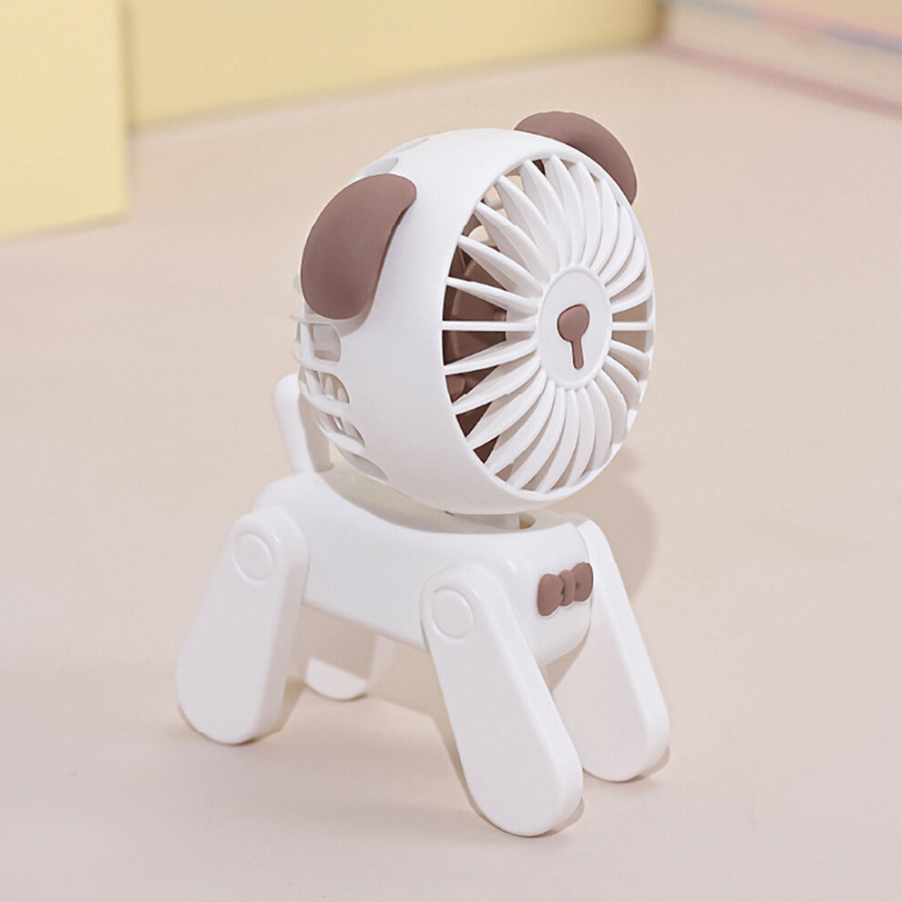 Hariumiu Usb Mini Fan With 3 Speeds, Dog Design, Portable 9178400346217