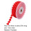 Decorative Polyester Ribbon Heart Design White 1 Roll 3