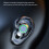 Auricolari wireless Fankiway Bluetooth 5.3 con tecnologia wireless 7