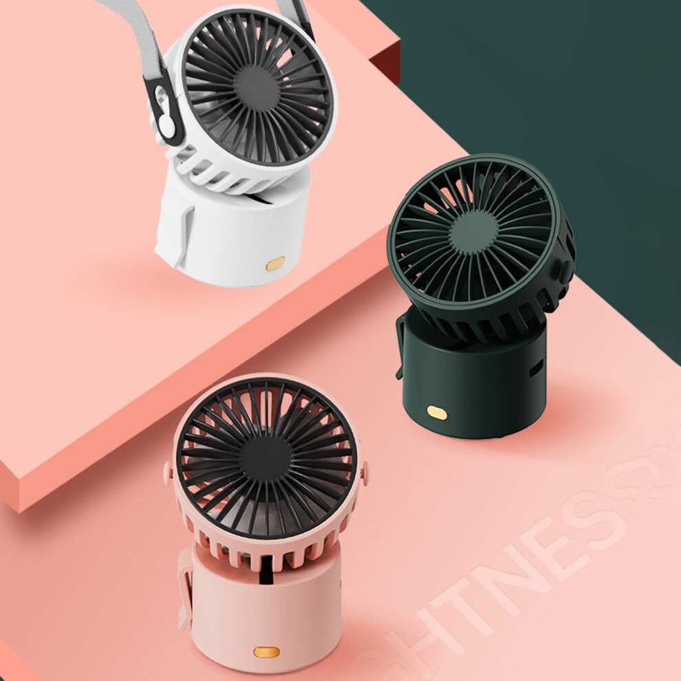 Hariumiu Mini Neck Fan Adjustable Desktop Fan - Quiet 9178400345937