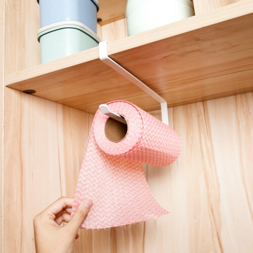 Papirhåndkleholder under skap, rustfritt stål, sølvfarget