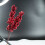Red Berry Stems Fake Holly 10 Pcs 8