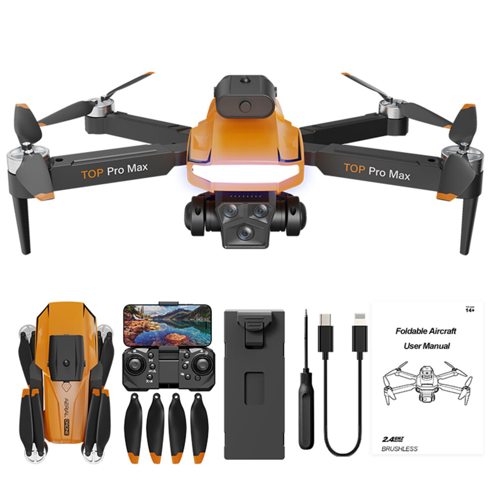 Zeceouar Camera Drone With 3 Cameras Brushless Motor 9178400348112