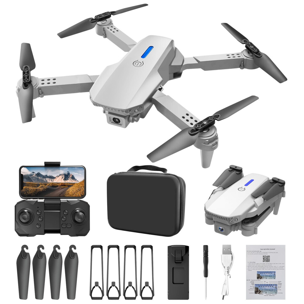 Zeceouar 1080P Wifi Fpv Drone With Camera, Headless Mode 9178400347931