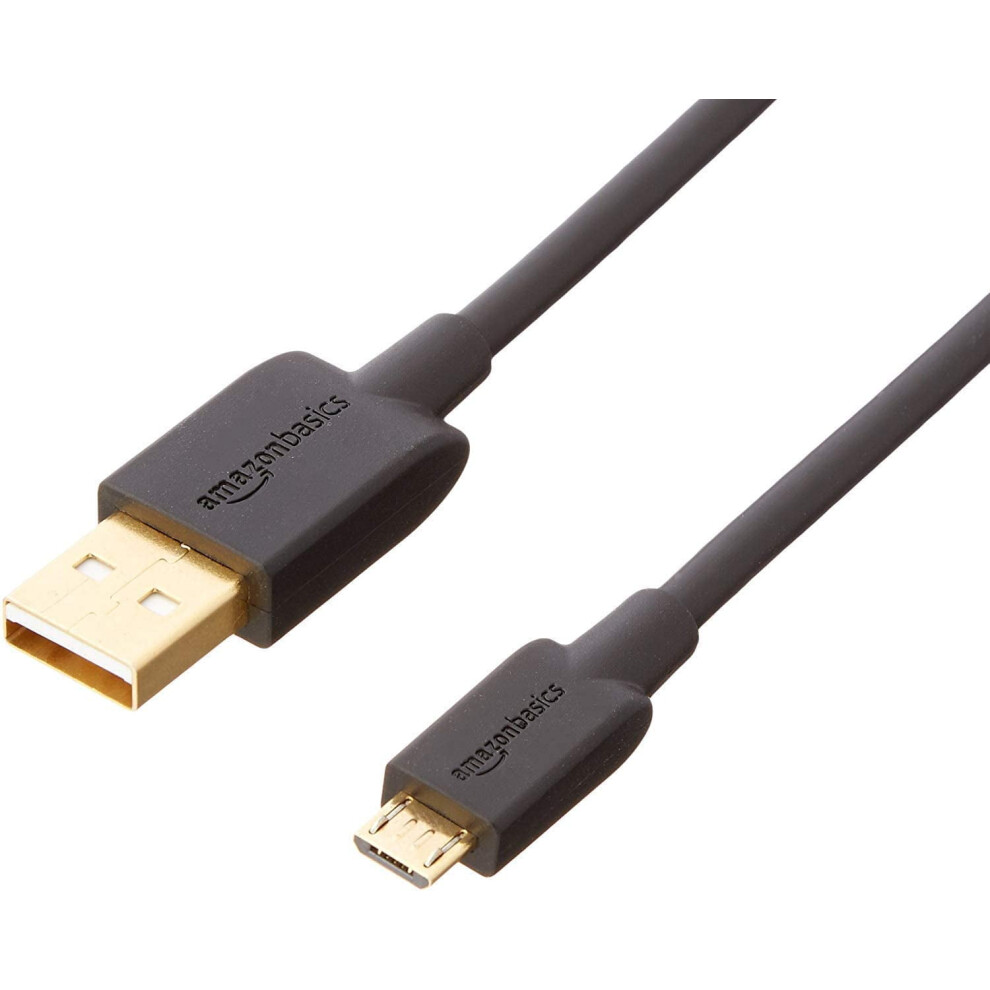 Usb 2.0 A-Male To Micro B Cable 6 Feet Black 917087687843