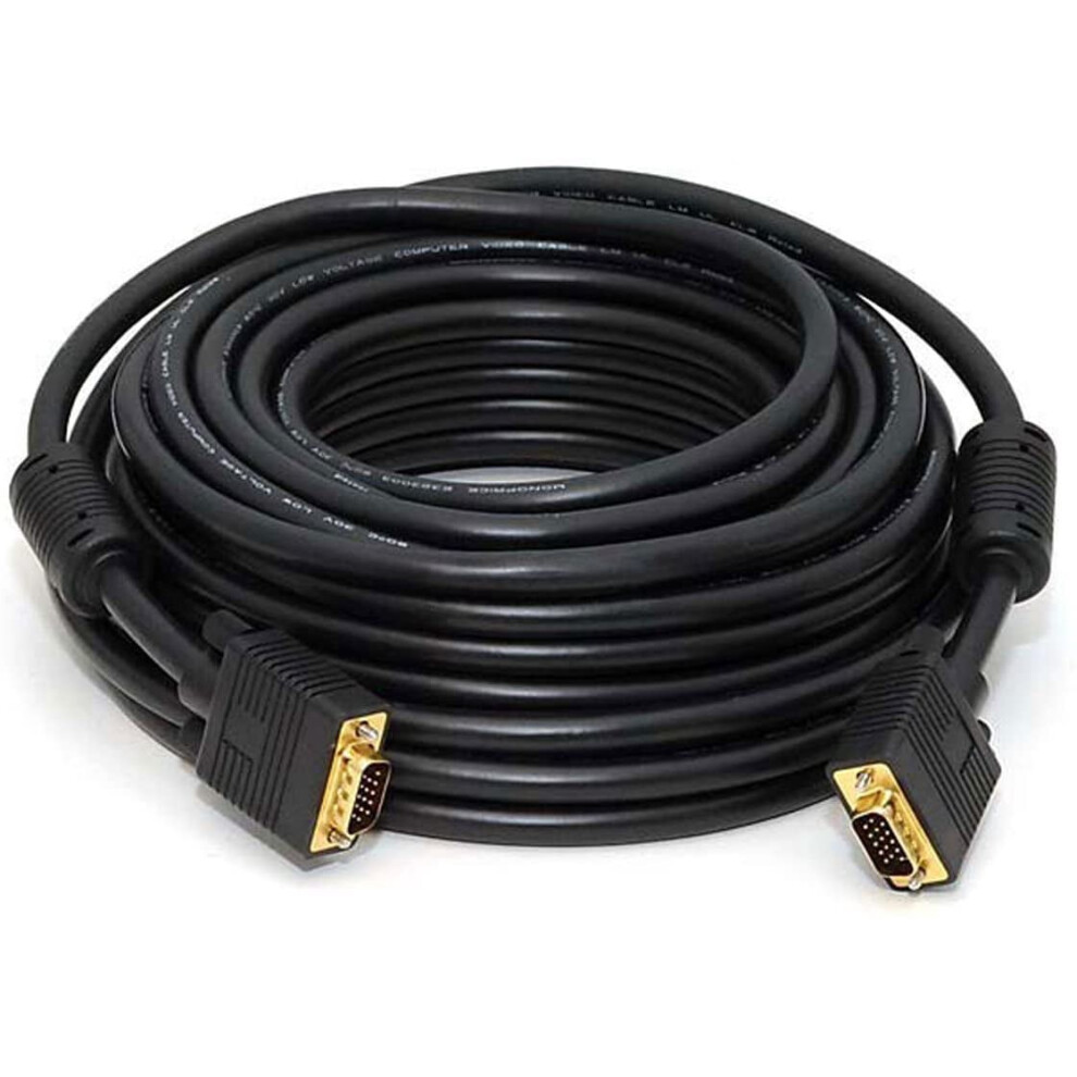 Super Vga Cable Plated 50Ft Cl2 Rated Gold 917087688802
