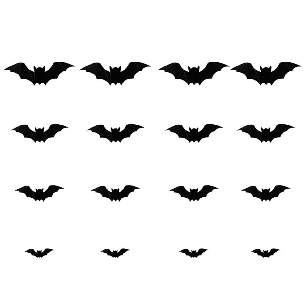 3D Bat Wall Stickers Pvc Halloween Decor 112 Pieces 9336866906776