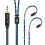 Καλώδιο IEM για μακρύ ακουστικό KBEAR ST16Plus, μήκος 2M, 5N OCC, επιπλατινωμένα με ασημί 1