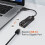 USB 3.0 to RJ45 Gigabit Network Adapter with Cable 4