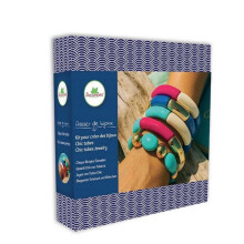 Kreativset - AU SYCOMORE - Atelier Schmuck Chic Tube - bunte Röhrenperlen - ab 12 Jahren