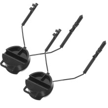 Noise Cancelling Headphones with Helmet Rail Mount