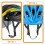 Helmet Chin Strap Plastic Nylon 2 Pieces 2