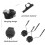 Noise Cancelling Headphones with Helmet Rail Mount 5