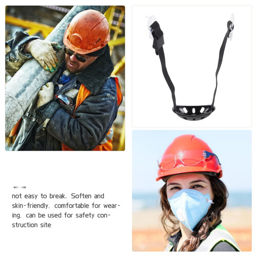 Hard Hat Chinstrap Safety Helmet Strap 2 pcs 1
