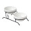 Cake Stand Ceramic and Wrought Iron Multipurpose Rack 1