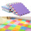 18 Pack Eva Foam Soft  Mats Interlocking Kids Activity Set Floor 29cm Tiles 4