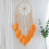 Dream Catcher Bead Wall Hanging Decor Black Leaf Bright 3