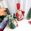 Julklappsinslagningspapper med snöre, godispåsar, 10 st 6