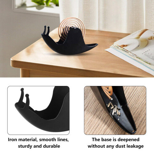 Mosquito Coil Rack Iron Snail Shape 1 Piece 2