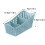 Rattan-Style Cosmetic Storage Box with Remote Compartment 3
