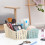 Rattan-Style Cosmetic Storage Box with Remote Compartment 5