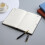 Giyblacko A5 planner notebook faux leather 180 sheets 8