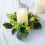 Artificial Eucalyptus Wreath Candle Ring 1 PC 4