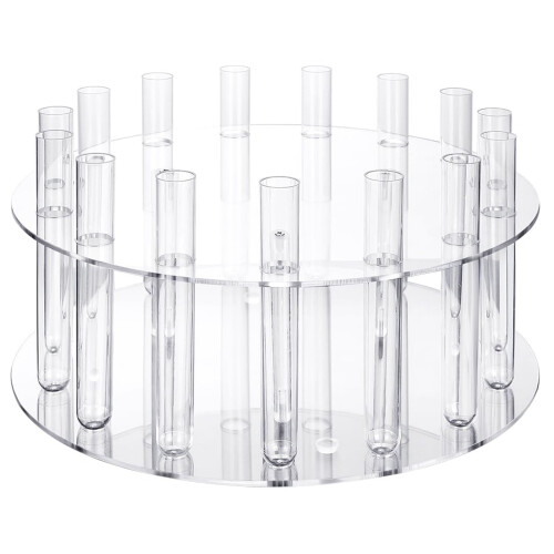 Clear acrylic cake stand elegant 12-inch