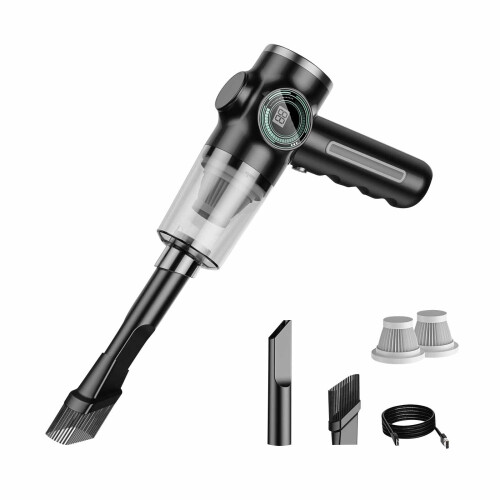Fankiway draagbare autostofzuiger 120W draadloos 2