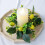 Artificial Eucalyptus Wreath Candle Ring 1 PC 2