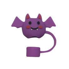 HKUKY silicone Halloween straw cover 10mm