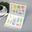 Carnet de rangement pour autocollants A5 avec 20 pages 6