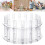 Clear acrylic cake stand elegant 12-inch 3