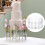 Clear acrylic cake stand elegant 12-inch 6