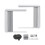 4X Window Air Conditioner Side Panels with Frame, Adjustable Insulation AC Side Panel,Frame Included 2