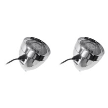 2X Retro Bike Headlight Type-C Rechargeable ClassicMountain Bicycle Front Light 3 LEDRoad Bike Headlamp