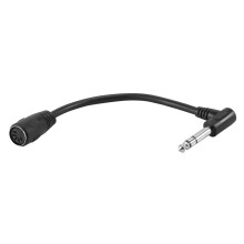 MIDI-KABEL, 5-Stifts Din Hona Till Monopris 6,35 Mm (1/4 Tum) TRS StereoljudföRläNgningskabel Hane