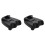 2X Support de Queue de Billard à 2 Trous, Support de Queue de Billard Lesté Portable, Support de Queue de Billard avec Porte-Craie 1