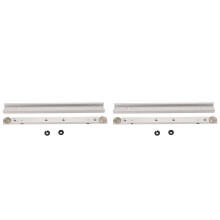 2X T Track Miter Bar Slider,Aluminium Alloy Miter Bar,Jig and Fixture Bar Slider Table Saw Gauge Rod Wiith Chute