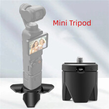 2X Action Camera Tripod for OSMO Pocket 3 2 Holder 1/4 Screw Gimbal Stand Bracket Portable Travel Tripod