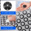 12 Pcs Multi-Angle  Set 6 Sided 100 Point 3D Scanner 6mm Dot Scanning Scanner Turntable ,for 3D Scanning 4