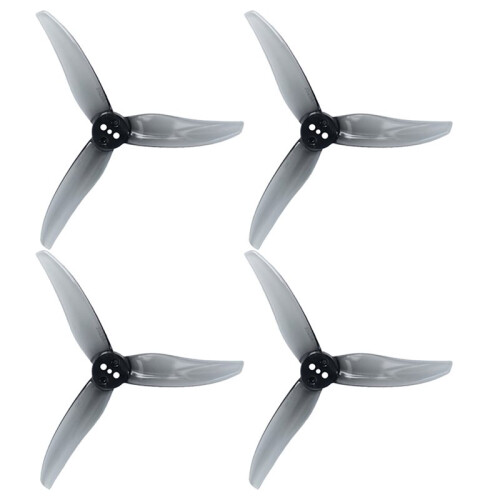 6 Pares 3525-3 Hélice de PC de 3 Pás de 1,5 mm com Três Furos para Motor de 1806-2004 para Drones FPV Freestyle de 3,5 Polegadas Toothpick A 2