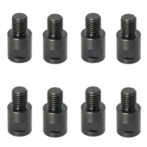 8pcs 5/8 Inch-11 to M14 Adapter Angle Grinder Thread Converter Adapter Shaft Connector for Diamond Core Drill Bits 1
