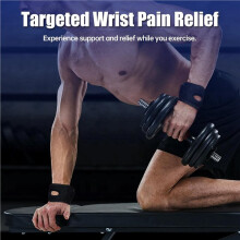 2X Wrist Brace for Ulnar Pain Relief & Wrist Wraps,Wrist Wraps. Wrist Support with Shock-Absorbing Silicone Pad