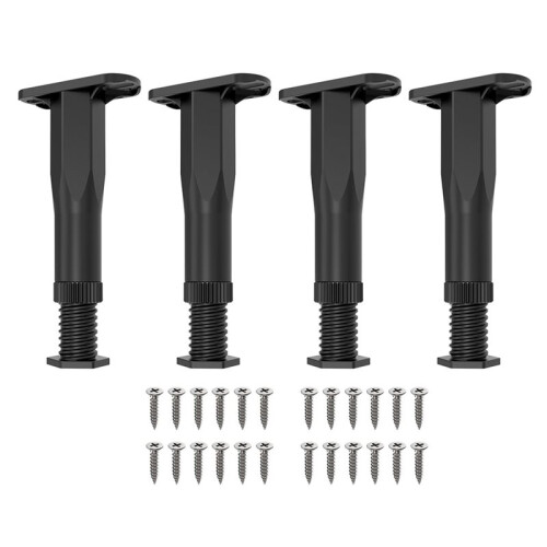 8PCS Adjustable Bed Frame Support Legs ( 8.3In-14.5In), Frame Center Slats Heavy Support Leg,for Frame/Sofa/Chair/Table 1